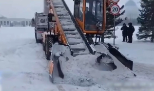 42 тыс. кубометров снега за ночь вывезли из Астаны