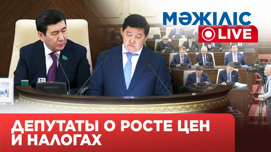 Налоги, цены и критика министров: первое заседание Мажилиса в 2026 году