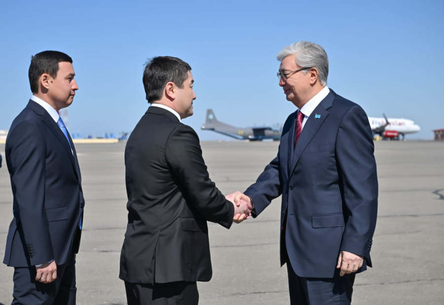 Мемлекет басшысы жұмыс сапарымен Маңғыстау облысына келді