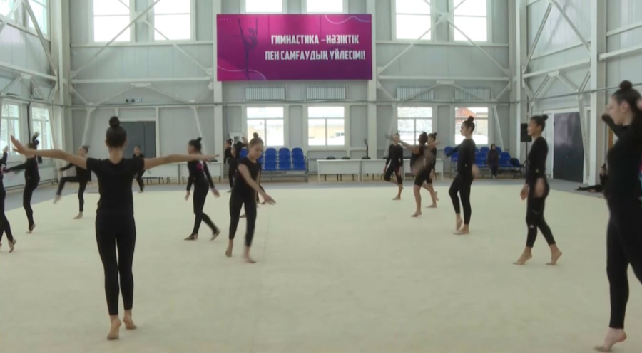 Талдықорғанда көркем гимнастика ғимараты ашылды