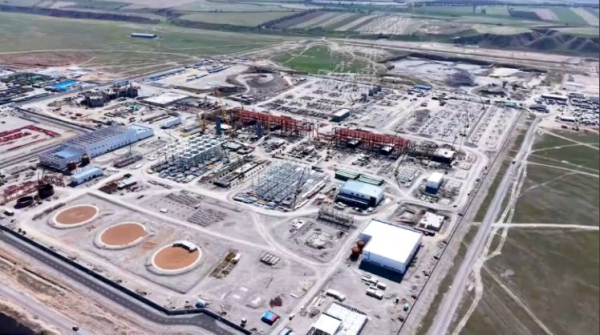 Крупнейшую газовую электростанцию строят в Туркестанской области