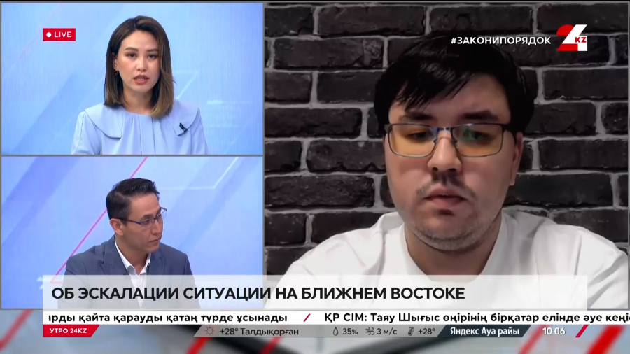 Об эскалации ситуации на Ближнем Востоке. Таир Нигманов