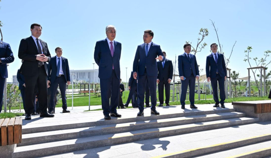 Мемлекет басшысы Shymkent City саябағын аралап көрді