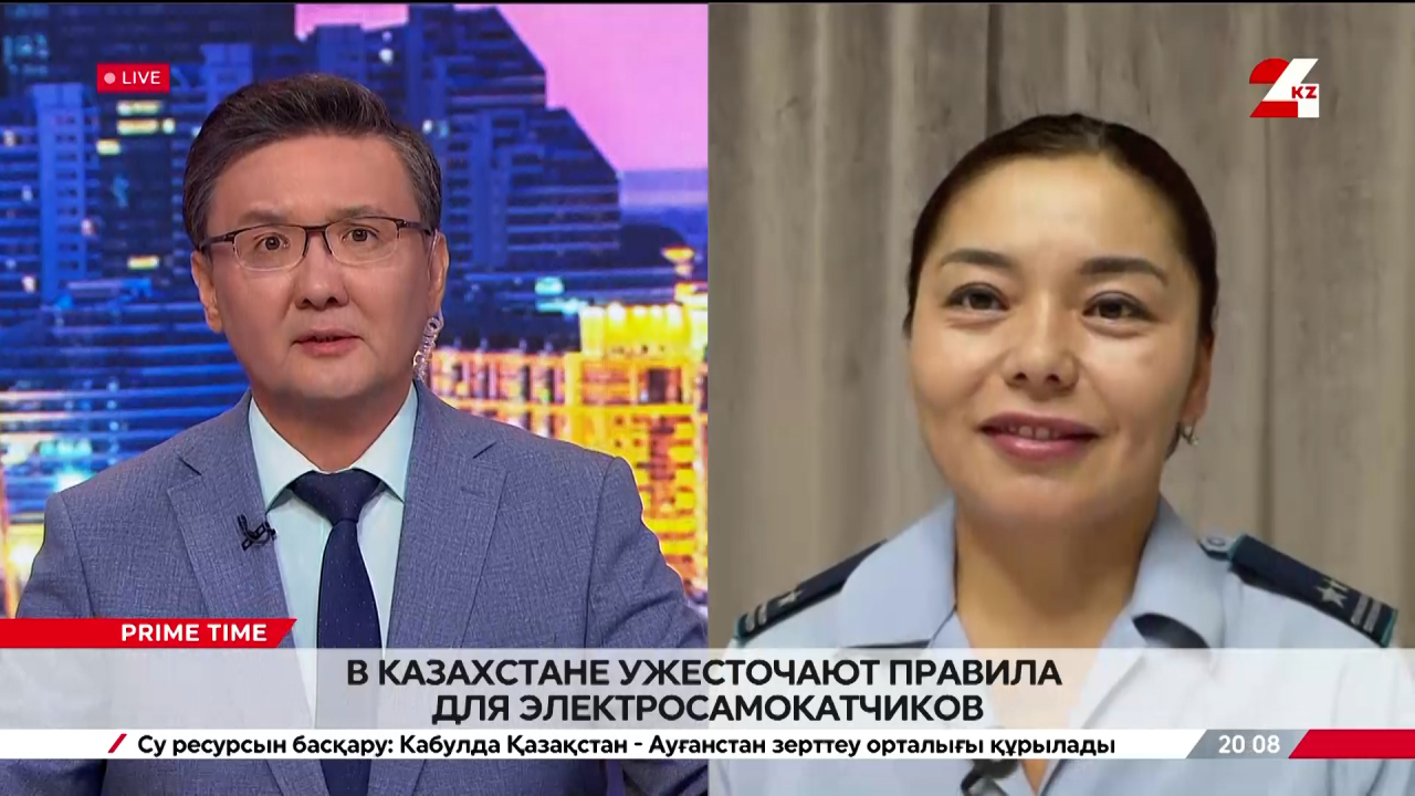 С 1 июля ужесточают правила для электросамокатчиков. Актоты Боранова