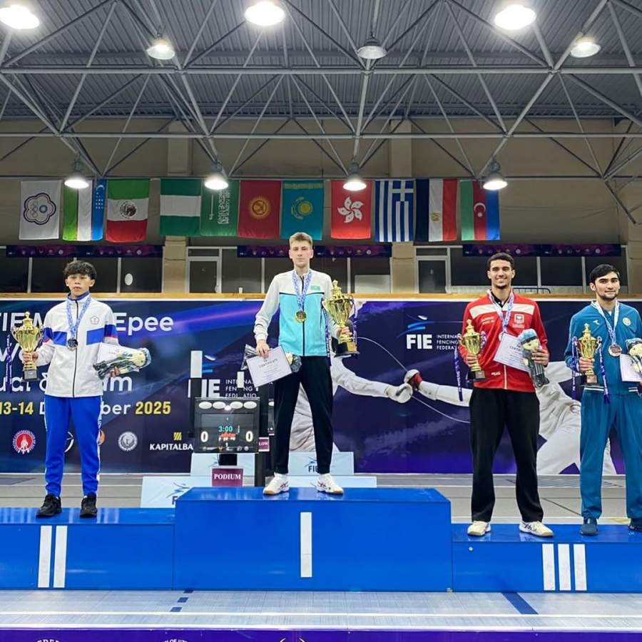 Семсерлесуші Кирилл Проходов юниорлар арасындағы әлем кубогында алтын жүлдеге ие болды