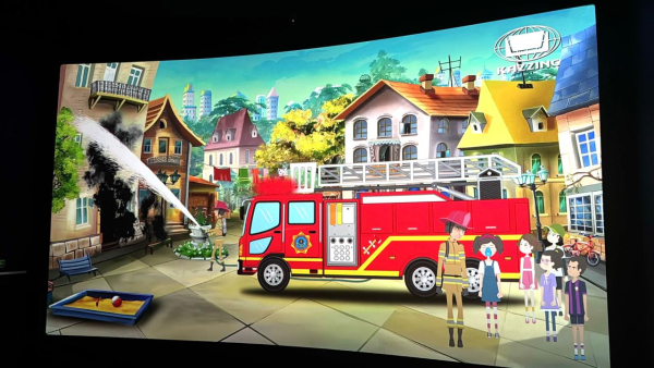 С помощью мультфильмов детей обучают правилам безопасности