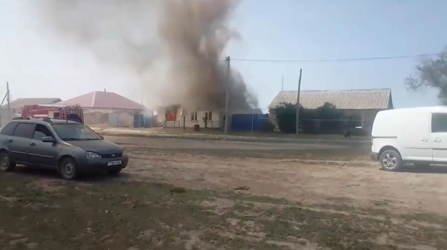 БҚО-да жер үй өртеніп, 5 бала қаза тапты