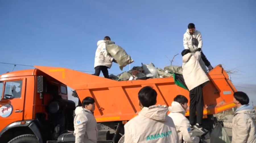 Очередное экомероприятие провели в Таразе