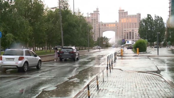 Дожди прогнозируют на большей части Казахстана