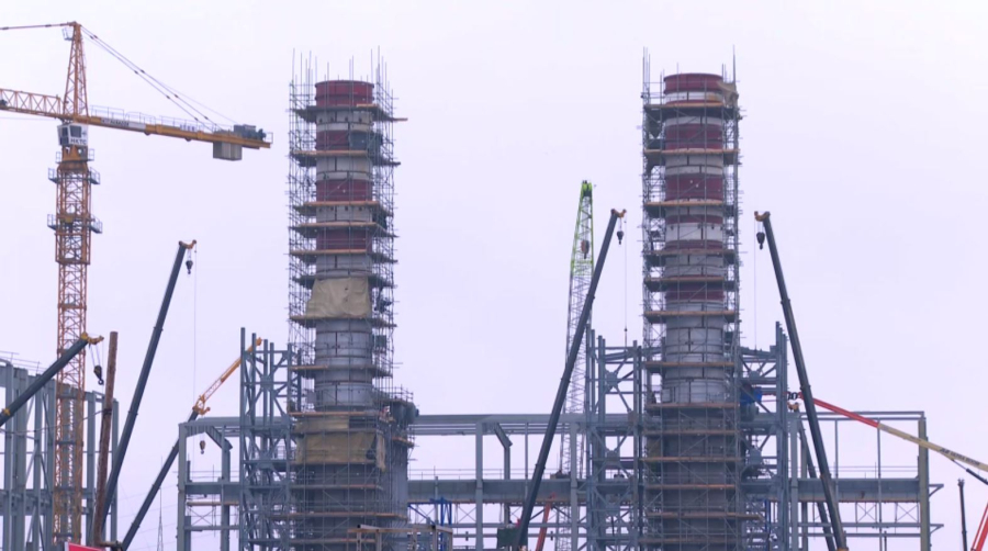 На 70% завершено строительство ТЭЦ в Кызылорде