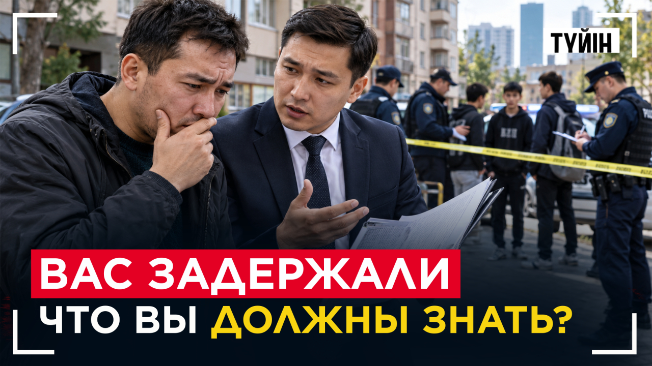 Полиция задаёт вопросы. Вы обязаны отвечать? | Түйін