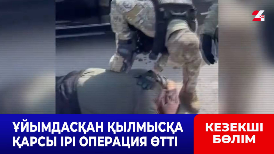 Ұйымдасқан қылмысқа қарсы ірі операция өтті