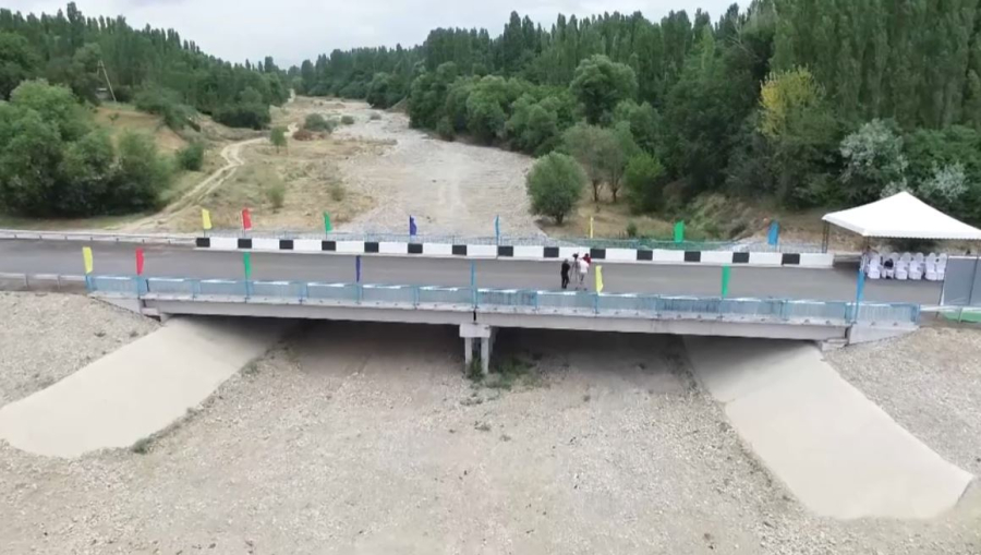 Төлеби ауданында көптен күткен көпір пайдалануға берілді