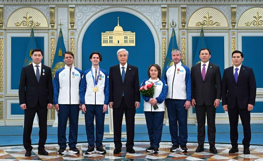 Президент наградил чемпиона Олимпийских игр Михаила Шайдорова