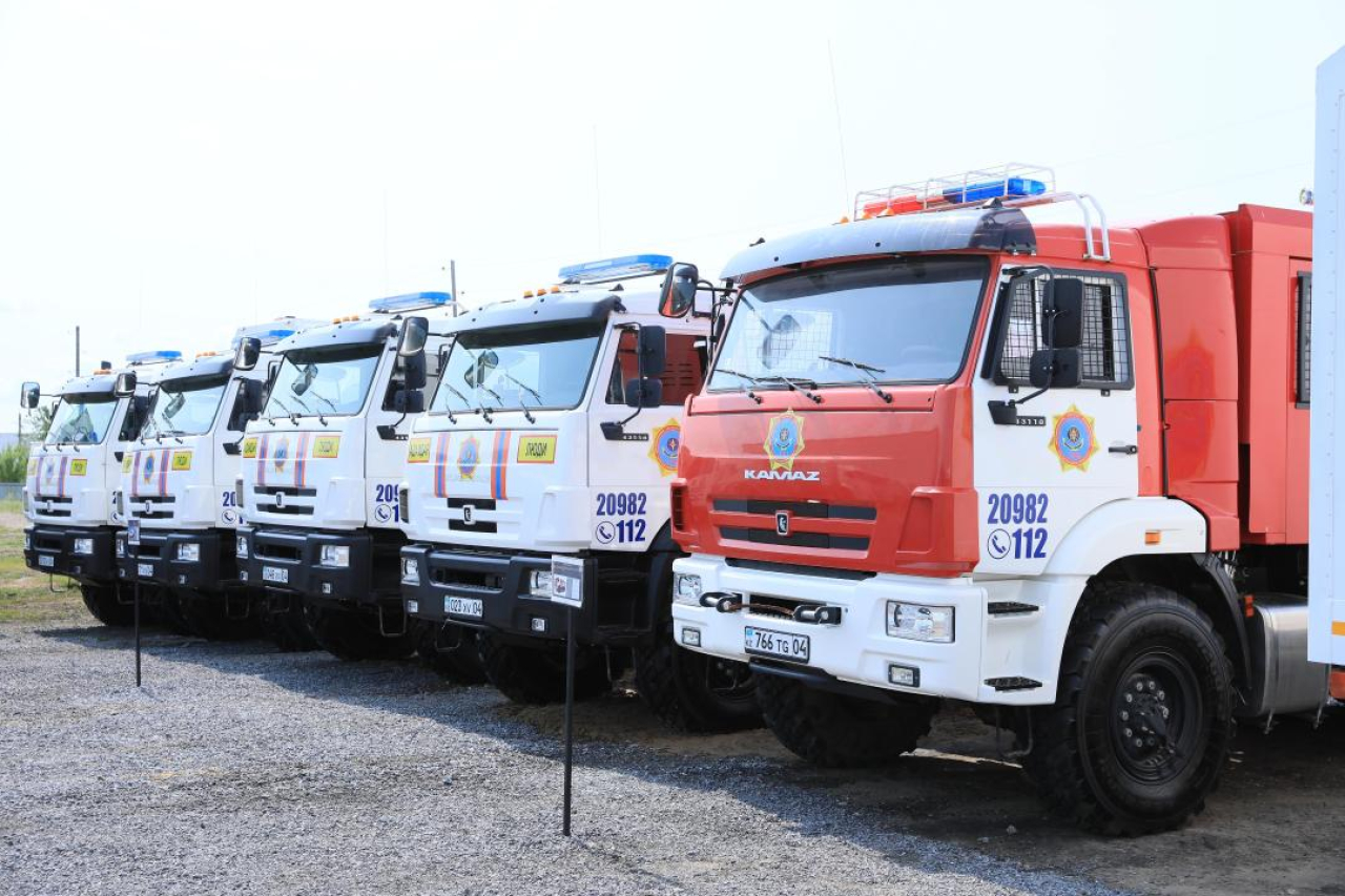 В Мартуке заработал обновлённый пожарный пост