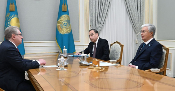 Қ.Тоқаев Дипломатия институтының директоры Алексей Волковты қабылдады