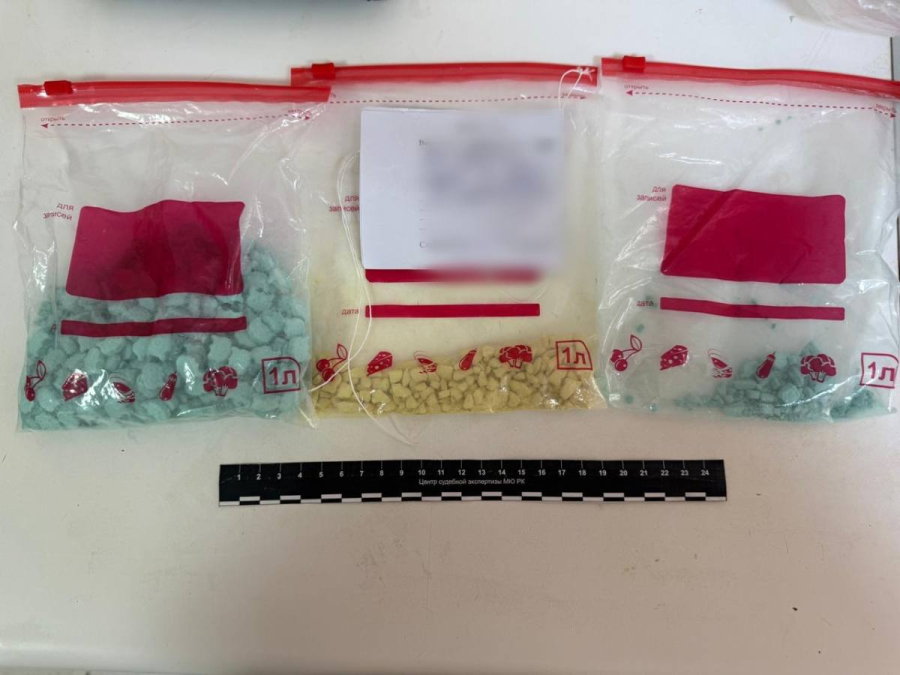 Наркокурьера с крупной партией задержали в Алматинской области