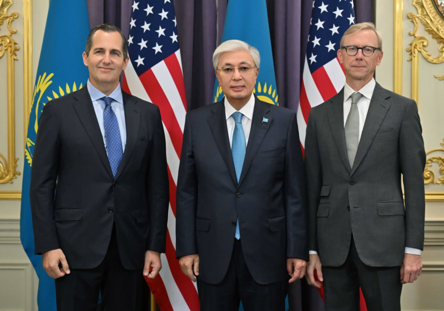 Мемлекет басшысы Фрэнк Бруноны қабылдады