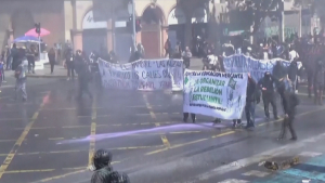 Студенты вышли на забастовку в Сантьяго