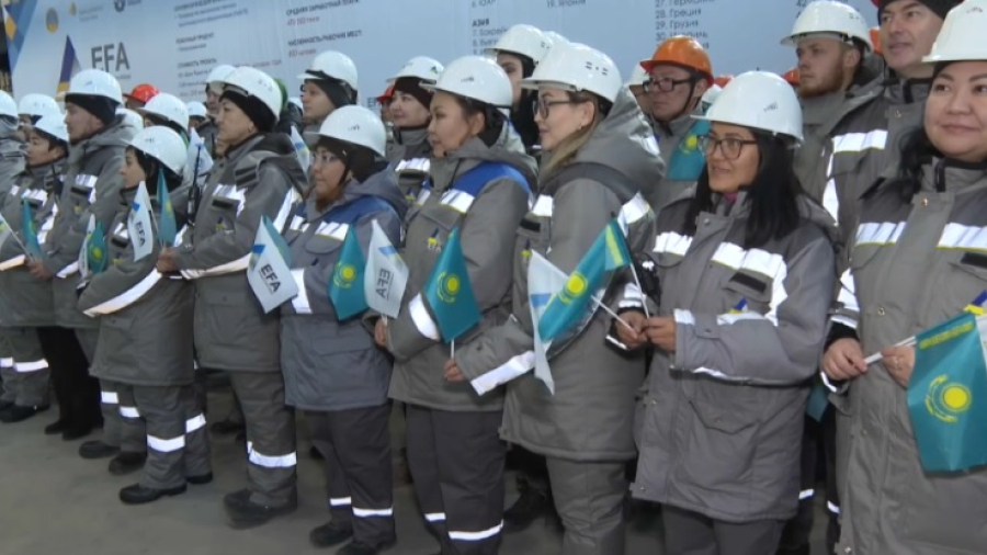 Завод EkibastuzFerroAlloys официально открыли