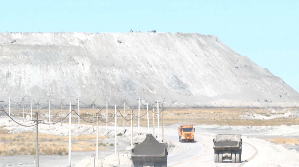 Отходы фосфогипса в Таразе впервые начали вывозить за город