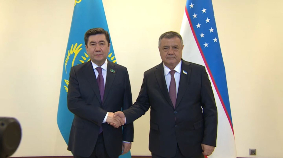 Мәжіліс Төрағасы өзбекстандық әріптесімен кездесті