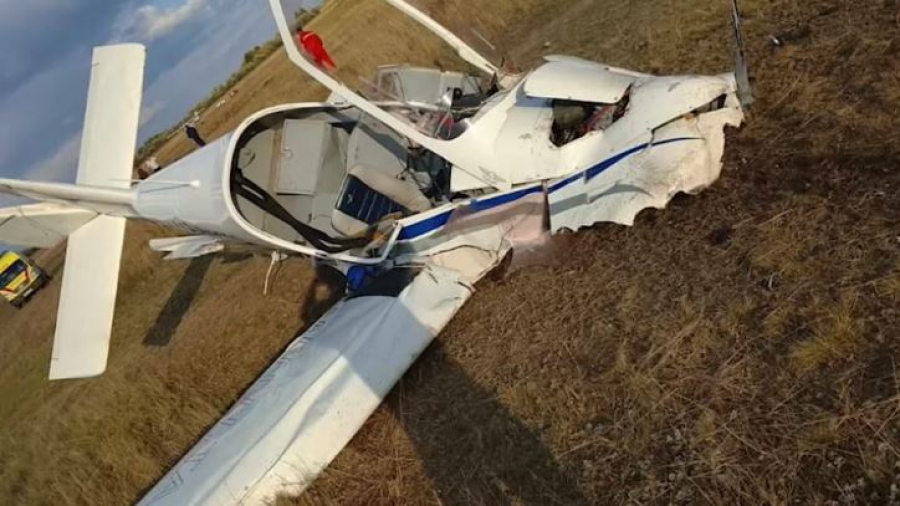 При крушении самолёта в Акмолинской области погибли два человека