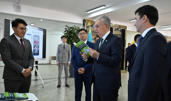 Президент Түркістандағы бірқатар нысанды аралады