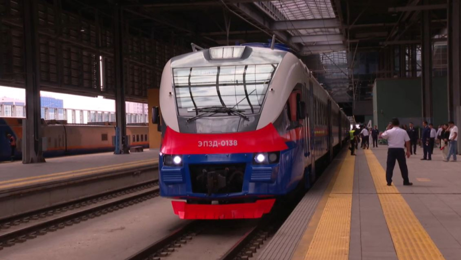 Астана – Бурабай бағытында жаңа электр пойызы іске қосылды