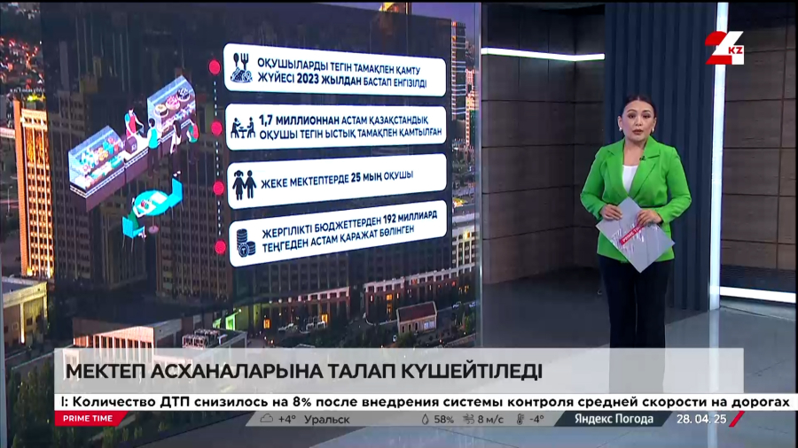 Елімізде енді мектеп асханалары ескертусіз тексеріледі