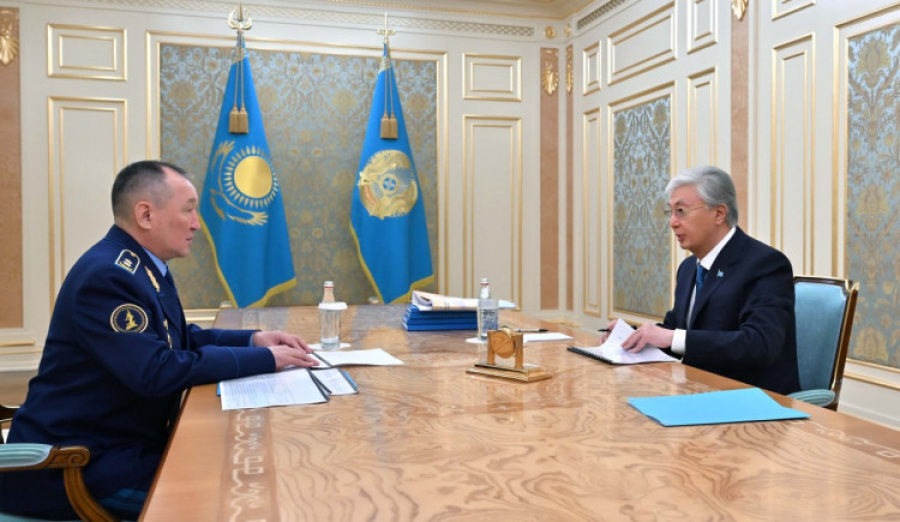 Мемлекет басшысы Ішкі істер министрін қабылдады