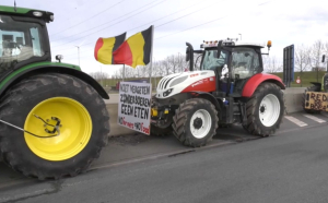 Бельгийские фермеры продолжают акции протеста