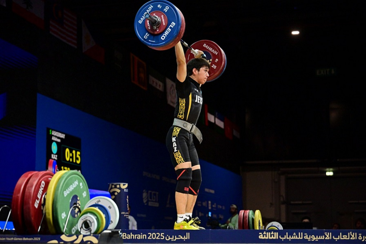 Азиада-2025: Казахстан установил шесть рекордов в тяжелой атлетике