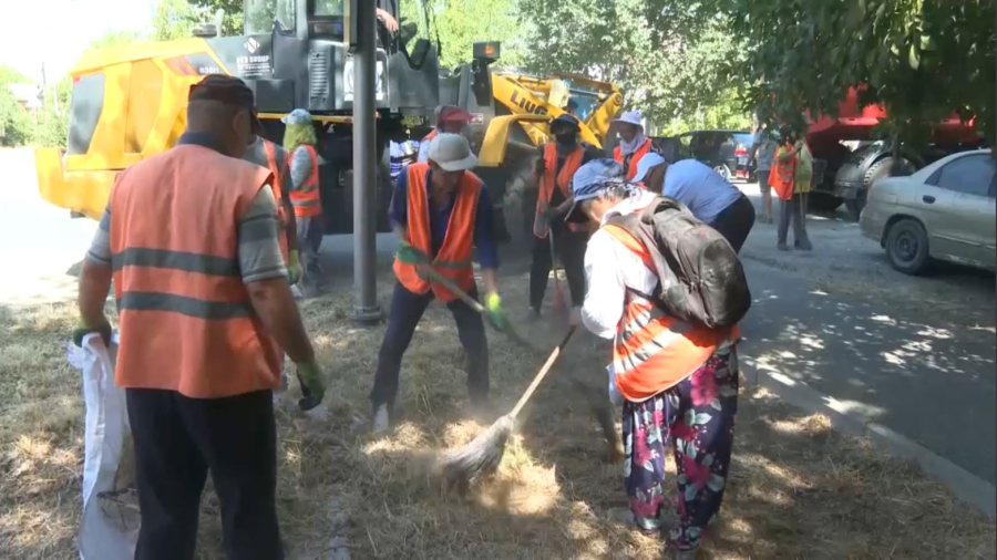 Шымкентте «Таза бейсенбі» акциясына 2500 адам қатысты