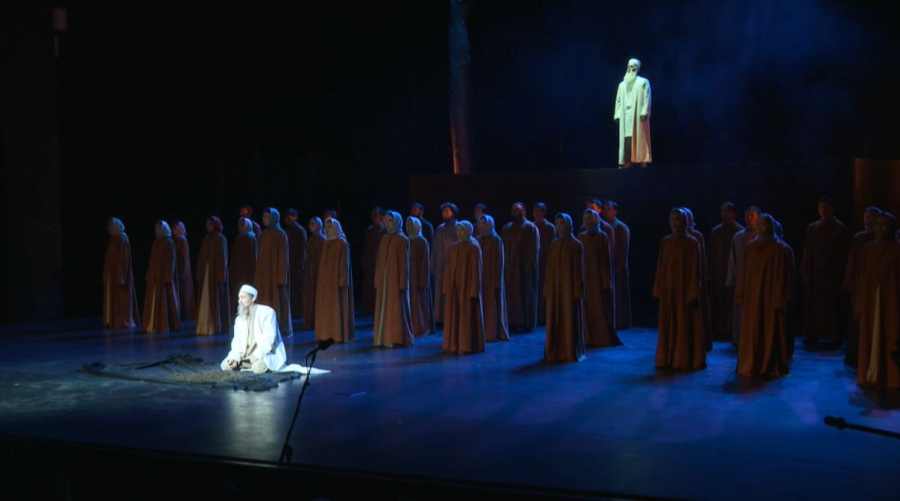 Астанада «Шәкәрім» музыкалық драмасы сахналанды