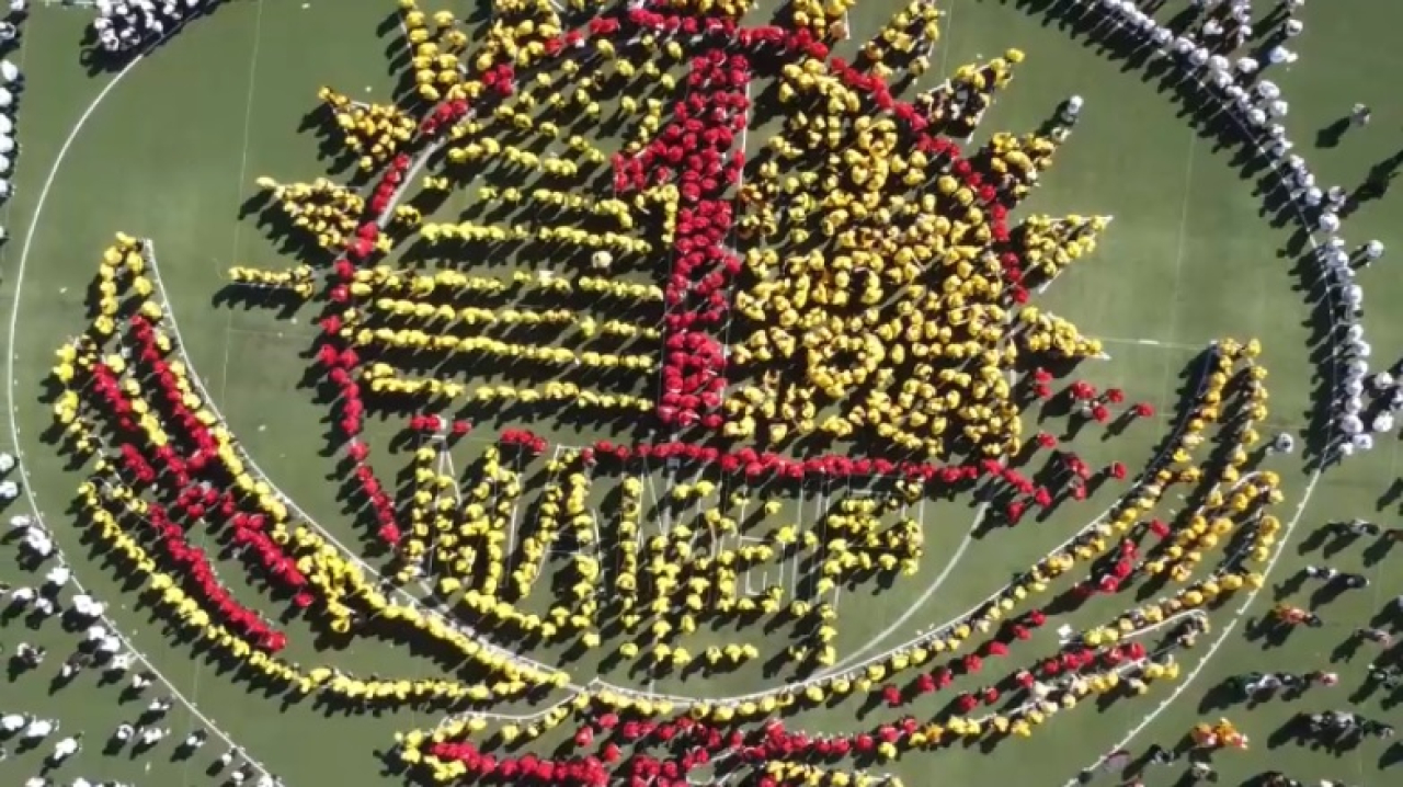 Масштабный флешмоб организовали в Алматы