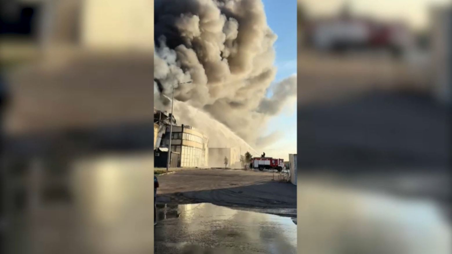 Big Шанхай базарындағы өрт сөндірілді