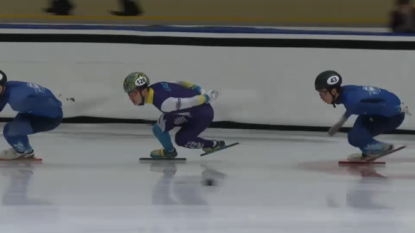 Казахстанские шорт-трекисты отправились в Пекин на чемпионат мира