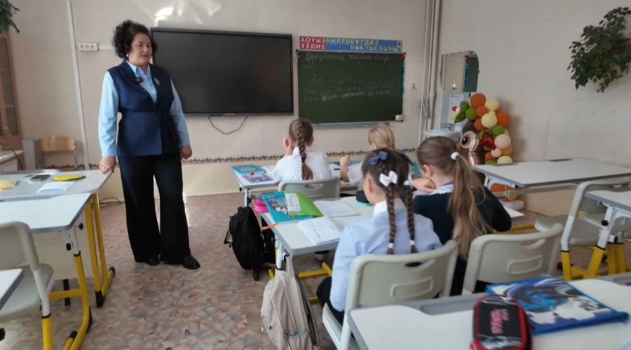 Петропавлда орыс қызы қазақ тілі мен әдебиетінен сабақ береді
