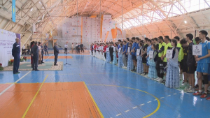 В Алматы проходит Студенческая лига по волейболу