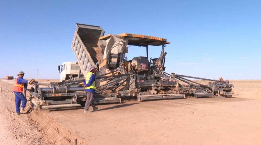 Реконструкция трассы Жезказган – Кызылорда продолжается в области Улытау