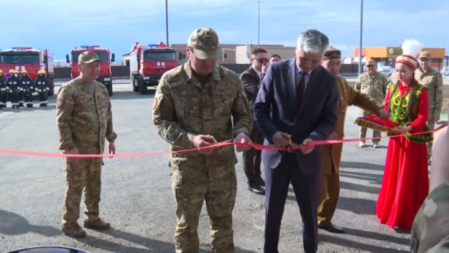 Новые пожарные и спасательные объекты открыли в области Ұлытау