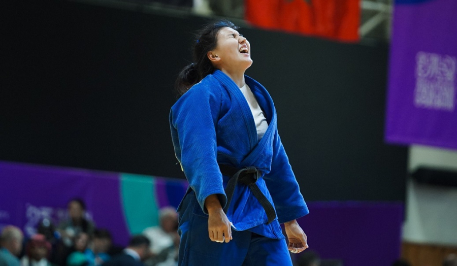 Казахстанка завоевала медаль чемпионата Азии по дзюдо