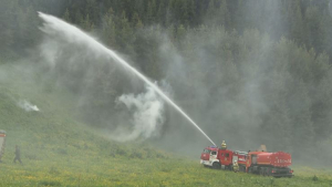 Объявлен высший класс пожарной опасности в горах Алматинской области