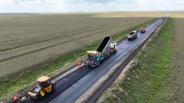 «Қарабұтақ-Қостанай» жолына жөндеу жұмыстары жүргізіліп жатыр