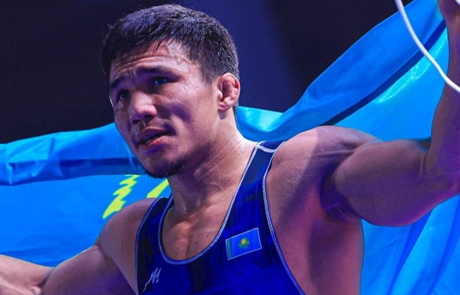 Казахстанский борец выиграл золотую медаль чемпионата Азии