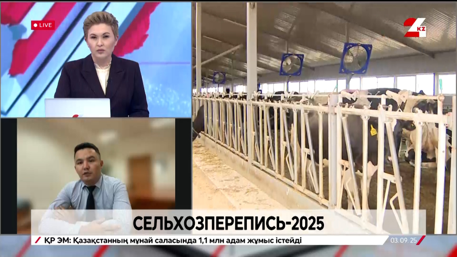 Сельхозперепись-2025. Данияр Бустаев