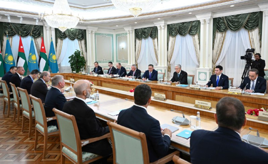 Қазақстан Президенті мен Иордания Королі кеңейтілген құрамда келіссөз жүргізді