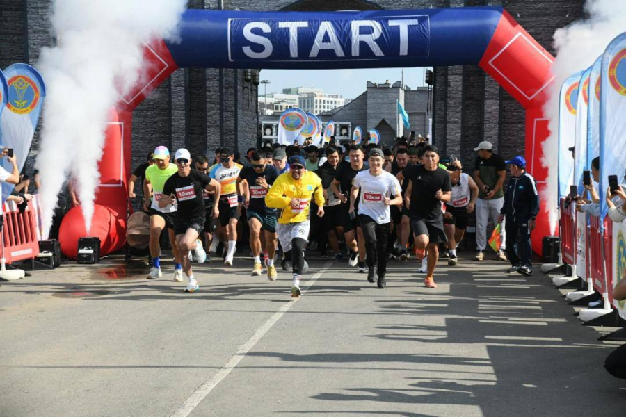 Легкоатлетический забег прошел в Триатлон-парке Астаны