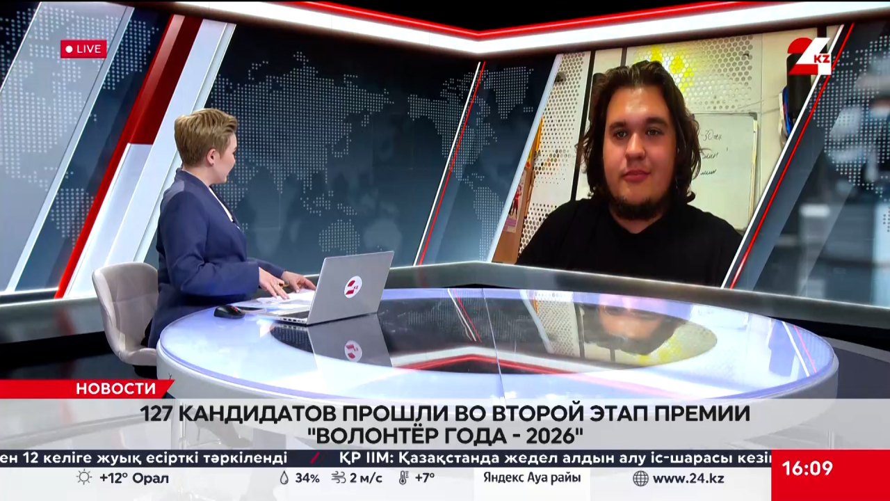 127 кандидатов прошли во II этап премии «Волонтер года». Глеб Футман